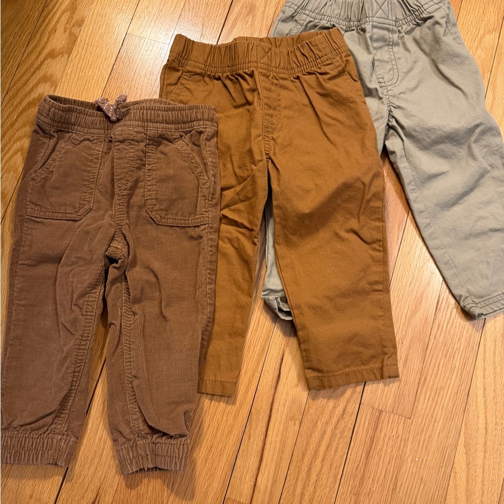 Kids Brown Pants Set 18m